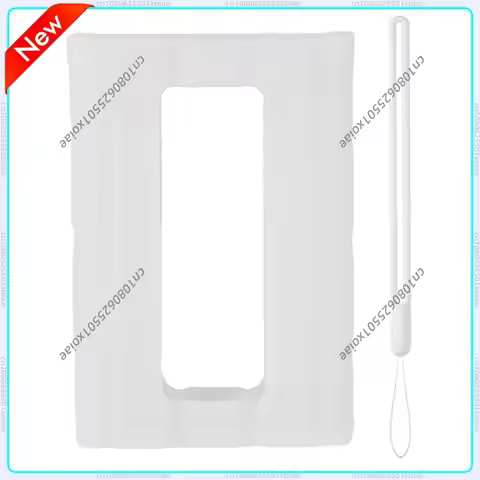 For Samsung T7 Shield Silicone SSD Skin Sleeve Case with Lanyard Portable Solid State Drive Anti-Scr