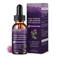 Milk thistle drops 30ml. Milk thistle supplement with dandelion root and turmeric root complex formu