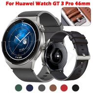 [HOT JUXXKWIHGWH 514] 22มิลลิเมตรอย่างเป็นทางการสายหนังสำหรับหัวเว่ยนาฬิกา GT 2 3 Pro 46มิลลิเมตรเดิมวง GT2 GT3 46มิลลิเมตร S Mart W Atch เข็มขัด Watch Bands อุปกรณ์เสริม