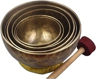 Handmade Singing Bowl, Yoga Meditation, Tibetan Style Bowl, Buddha Bowl, Copper Bell Home Decor (Color : 50cm Diameter, Size : 32cm)