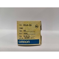 OMRON H3JA-8A AC24 30S Timer, SPDT