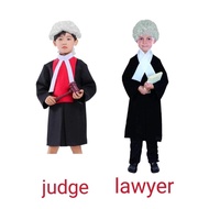 career costume judge lawyer for kids free sizes 3yrs to 8yrs