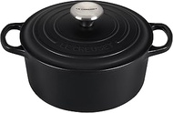 Le Creuset Enameled Cast Iron Signature Round Dutch Oven, 3.5 qt, Licorice