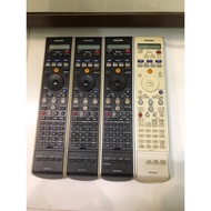 Compilation of the most domestic Toshiba HDD, DVD, TV remote control