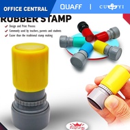 Blank 23mm Circle Printable Photosensitive Exposure Stamp Set Consumable For Office | OCT
