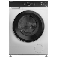[Bulky] Toshiba Stainless Steel 12" Quick Wash Front Load Washing Machine, 9.5kg,  TW-BH105M4S - TOSH
