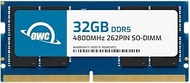 OWC 32GB DDR5 4800 PC5-38400 CL40 2Rx8 262-pin 1.1V Non-ECC SODIMM Memory RAM Module Upgrade Compati