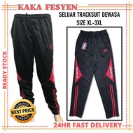 Tracksuit Dewasa Size XL-3XL / Outdoor Sport Pants Size XL-3XL / Unisex Tracksuit Size XL-3XL Sukan 