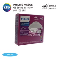 PUTIH Philips 59449 Meson G5 105 9w 65K White Round LED Downlight
