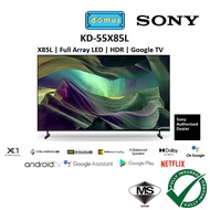 Sony 55 Inch 4K Smart TV Full Array LED 120Hz Panel 4K HDR Processor X1 55" Google TV KD-55X85L