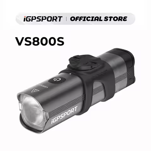 iGPSPORT VS800S Smart Bike Front Light 800 Lumen MTB Road Bike Lamp Headlight Cycling Flashlight Lan