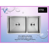 ITTO IT-L383NA NANO ONE BIG ONE SMALL SINK