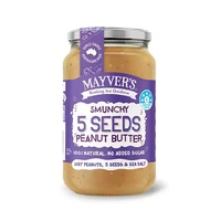 MAYVERS Australian Five-Seed Peanut Butter Sugar-Free Fitness Breakfast Linseed Chia Seed Toast Brea