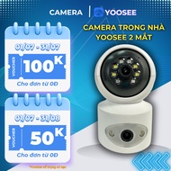 YOOSEE CAMERA BACH TIGER VERSION 2-eye indoor CAMERA, color night vision wifi camera, wide angle, 36