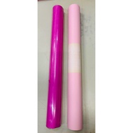 31" X 43" PINK MAHJONG PAPER 45GSM/ LIGHT PINK COLOUR BOND 50GSM (50SHEETS/ROLL) mahjong paper paper