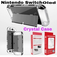 Crystal Case Clear Protector Case for Nintendo Switch Oled
