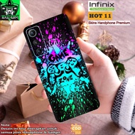 GARSKIN SKINS HP INFINIX HOT 11 ABSTRACT ZONE