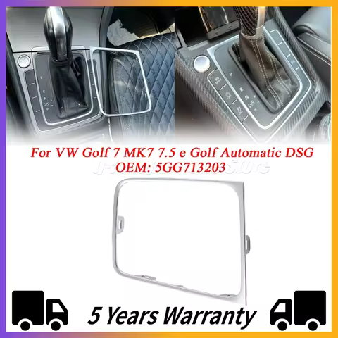 For VW Golf 7 MK7 7.5 e Golf Gear Surround Trim Right Hand Drive RHD Automatic DSG Gear Shift Knob L