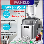 Mesin es batu kristal pembuat es 15-30 kg perhari Ice Maker