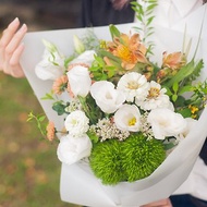 森林系鮮花花束－清新草花調 | 可客製 | 畢業花束 | 外拍捧花