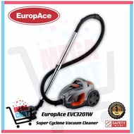EuropAce Super Cyclone Vacuum Cleaner (HEPA Filter) EVC3201W | EVC 3201W (1 Year Warranty)