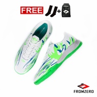 Fromzero - Sepatu Futsal Junior/Anak Starkia Andherkids IN White Greenland Original
