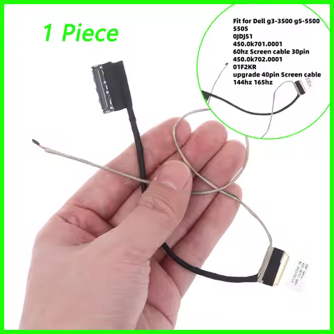 1Piece 30pin 40pin 01F2KR 450.0K702.0001 LCD Video Screen Cable For Dell G3 3500 3579 3590 G5 5500 5