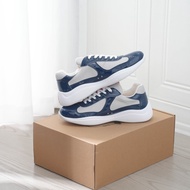 Prada America's Cup Men Women's Sports Shoes Fashion Trendy Casual Shoes--