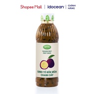 Four seasons smoothie with Passion fruit flavor 1000ml - Osterberg, suitable for fruit tea and yogur