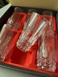 Cristal D’arques 水晶高球杯（法國製）（一套6隻）6 Cristal D’arques Villandry 36,5 cl Hi Ball Tumblers (Made in Fran