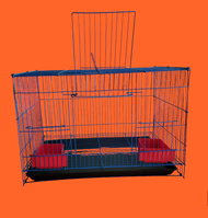 kandang sangkar kucing burung love bird merpati besi lipat ukuran 47cm x 30cm