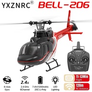 YU XIANG RC Airplane 2.4G 6CH Aileronless Simulation Bell-206 Helicopter Brushless Motor 6-Axis Gyro
