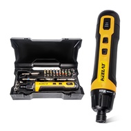 KEELAT Cordless Mini Screwdriver Set 36pcs Drill Bits Hex Electric Screw Driver Hand Drill Repair Tools