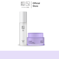 RIKU Premium Korean First Milk Serum + Collagen Moisturizer Cream for Spot & Dark Spot Reduction