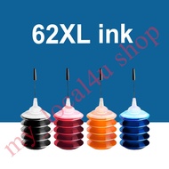 HP 62 ink HP 62XL ink HP62 ink HP62XL refillable ink compatible For 5740 5741 5742 5743 5744 5745 57