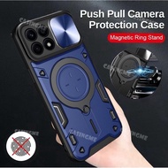 Honor X8a Shockproof Armor Push Pull Camera Protect Cover For Honor X8a X8 X6 5G 4G HonorX8a HonorX8