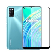 CASE888 Tempered Glass 5D 6D 9D 21D Realme C17 Full Coverage Ultra HD - BLACK