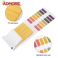 ADMORE 80 Strips/pack Litmus Tester Paper, Acidic Alkaline Indicator Paper Professional PH Test Stri