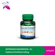 Nutrimax Magnesium + K2 30 Capsules Bone Health Supplement/