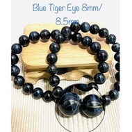 Natural Blue Tiger Eye bracelet 8mm/8.5mm