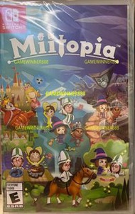 全新 Switch NS遊戲 迷托邦 MIITOPIA 美版中英文版