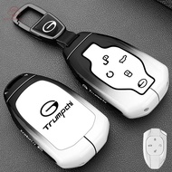 Zinc Alloy Key Case Cover for Trumpchi Gac 2021 Empow J11 J12 J13 J14 J15 Gs8 2023 Protector, Car Re