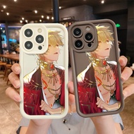 For VIVO Y27 Y35 Y36 Y50 Y30 Y30i Y51 Y31 Y77 Y75 Y55 Y78 Y91 Y93 Y95 Y91i Y91C T1 5G Case Cartoon Anime Gilgamesh Beautiful Youth Boys Shockproof Silicone Casing