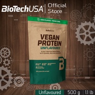 BioTechUSA Vegan Protein วีแกนโปรตีน 500 g unflavoured (โปรตีนถั่ว,โปรตีนข้าว, โปรตีนพืช โปรตีนมังสว