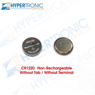 CR1220 Maxell battery non-rechargeable 3v