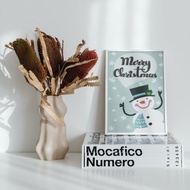 雪人 創意數字油畫 【獨家聖誕】