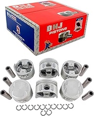 DNJ P630.20 Oversize Piston Set for 1990-1997 / Infiniti, Nissan / 300ZX, J30 / 3.0L / DOHC / V6 / 2