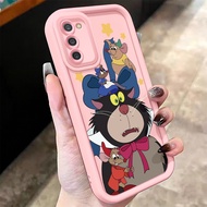 Case For Samsung Galaxy A03s A02s M02s F02s New Phone Cat Mouse Silicone Soft Shell Shockproof