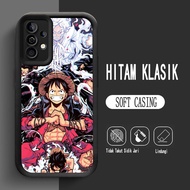 Y-13 One Piece Luffy Silicone Casing for Samsung S25 Ultra S21 M15 A55 S24 FE 5G Case