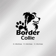 Border Collie Border Collie Dog Car Sticker Waterproof Car Sticker